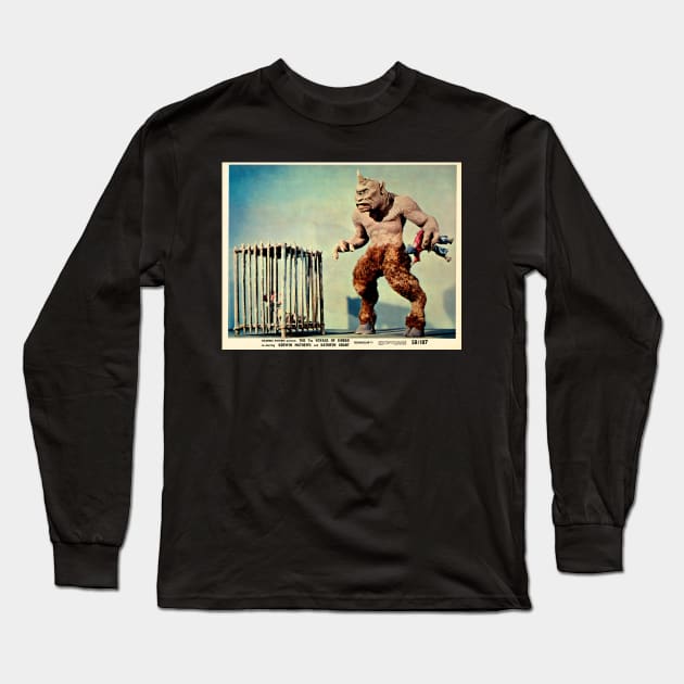 The Seventh Voyage of Sinbad (Lobby Card) Long Sleeve T-Shirt by MovieFunTime